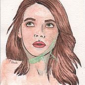Mi Proyecto del curso: Retrato ilustrado en acuarela. Un progetto di Illustrazione tradizionale, Belle arti, Pittura, Disegno, Pittura ad acquerello, Disegno di ritratti e Disegno artistico di Yolanda Villaverde - 10.12.2021