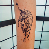 Meu projeto do curso: Tatuagem para principiantes. Un progetto di Design di tatuaggi di Juliana Slupko - 07.12.2021