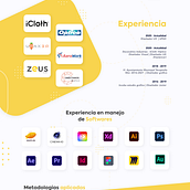 Mi portafolio. Un progetto di UX / UI e Graphic design di Jessica Herrera Delgado - 10.12.2021