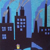My project in Story Illustration with Paper course. Traditional illustration, Collage, Paper Craft, Children's Illustration, Creating with Kids, and Narrative project by Jorgen Atlokke - 12.10.2021