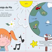 El Viaje De Pía. Traditional illustration project by Giada Soldano - 12.08.2021