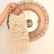 Mi Proyecto del curso: Diseño y elaboración de bolsos en macramé. Un projet de Design , Création d'accessoires, Artisanat, Couture, Art textile , et Macramé de jennicarrion94 - 11.12.2021