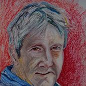 Mi Proyecto del curso: Dibujo de retratos expresivos con tizas pastel. Traditional illustration, Fine Arts, Drawing, Portrait Drawing, and Artistic Drawing project by mjggmenorca2016 - 12.11.2021