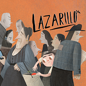 Lazarillo.. Traditional illustration, Creativit, Digital Illustration, Children's Illustration, Digital Drawing, Editorial Illustration, Design, and Character Design project by Luis San Vicente - 12.11.2021