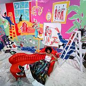 ALICE & OLIVIA. Traditional illustration project by Mokshini - 12.11.2021