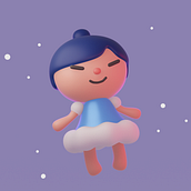 My project in Kawaii Character Creation in 3D with Blender course Ein Projekt aus dem Bereich Traditionelle Illustration, Design von Figuren, Digitale Illustration, 3-D-Modellierung und Manga von hoangvinh_creative - 11.12.2021