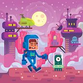 My project in Original Vector Illustration with Adobe Illustrator course. Traditional illustration, Vector Illustration, and Digital Illustration project by Mikhail Ushakov - 12.11.2021
