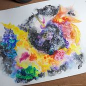 My project in Modern Watercolor Techniques course. Un progetto di Illustrazione tradizionale, Belle arti, Pittura e Pittura ad acquerello di Marta Jasińska - 12.12.2021