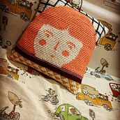 Almohadón tapestry. Crochet project by Nancy Estrada - 12.09.2021
