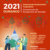 Cartel concursos de escaparates de navidad Ein Projekt aus dem Bereich Design von Txomin González - 13.12.2021