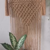 Meu projeto do curso: Macramê: nós complexos. Accessor, Design, Arts, Crafts, Fiber Arts, and Macramé project by Dálete Bianca - 12.13.2021
