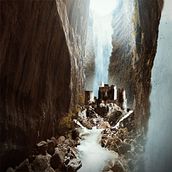 Cd cover. Traditional illustration, and Matte Painting project by Pierfrancesco Rossi - 12.13.2021