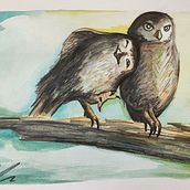 Mi Proyecto del curso: Técnicas experimentales de acuarela para principiantes. Un projet de Illustration traditionnelle, Beaux Arts, Aquarelle et Illustration naturaliste de martabf - 13.12.2021