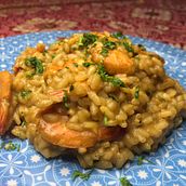 Meu projeto de fotografia: Risoto de Camarão. Een project van Culinaire fotografie van Renan Oliveira do Vale - 13.12.2021