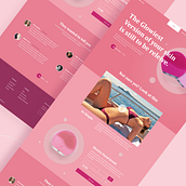 Lumia care product Website Ein Projekt aus dem Bereich UX / UI, Informatik, Br, ing und Identität, Produktdesign, Webdesign und Webentwicklung von Mingana Bryan - 14.07.2021