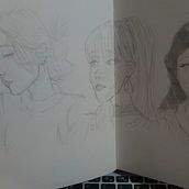 Mi Proyecto del curso: Sketchbook de retrato: explora el rostro humano. Een project van  Schetsen,  Tekening,  Portrettekening,  Artistieke tekening y Sketchbook van María Fe Villar Peña - 14.12.2021