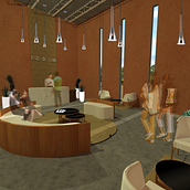 Proyecto de tesis: Conjunto vitivinícola. Un progetto di Architettura, Graphic design, Architettura d'interni, Interior design, Paesaggismo, Collage, Architettura digitale e Illustrazione architettonica di Larissa Aguilar - 14.12.2021