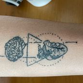 Mi Proyecto del curso: Tatuaje para principiantes. Tattoo Design project by Andrea Gyselle Gonzalez Naranjo - 12.14.2021