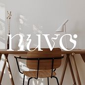 Nuvó. Br, ing, Identit, Art Direction, T, pograph, Logo Design, T, pograph, and Design project by Carlos De Santiago - 12.14.2021