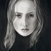 Mi Proyecto del curso: Retrato contemporáneo en grafito. Traditional illustration, Fine Arts, Sketching, Pencil Drawing, Drawing, Portrait Drawing, Realistic Drawing, Artistic Drawing, and Figure Drawing project by Carmen Gonzalez - 12.14.2021