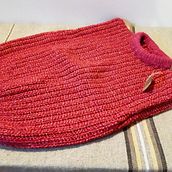 Mi Proyecto del curso: Crochet: crea prendas con una sola aguja. Un progetto di Fashion design, Fiber Art, DIY, Uncinetto e Textile Design di ernestinapompei - 15.12.2021