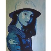 Self-Portrait. Un progetto di Pittura acrilica di Klara Kmetova - 15.12.2021