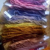 My project in Textile Dyeing with Natural Pigments course. Un proyecto de Artesanía, Diseño de moda, DIY y Teñido Textil de ptitenouch - 15.12.2021