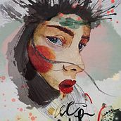Mi Proyecto del curso: Técnicas de ilustración con acuarela digital. Traditional illustration, Digital Illustration, Watercolor Painting, Portrait Drawing, and Digital Drawing project by Reyes Boluda - 12.14.2021