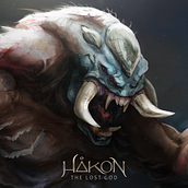 Deviggo Beast - Dragorilla Creature. Un proyecto de Diseño de personajes y Concept Art de Santiago Camacho - 15.12.2021