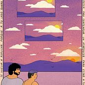 Atardecer. Traditional illustration, and Design project by Sofia Orizaga Flores - 12.16.2021