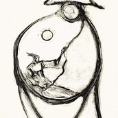 Catturare il toro. Traditional illustration, Fine Arts, Painting, and Screen Printing project by Domenico Criscuolo - 12.16.2021