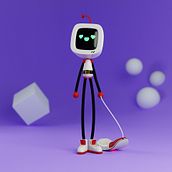 Mi Proyecto del curso: Introducción al diseño y modelado 3D con Blender. Un proyecto de Motion Graphics, Diseño de personajes, Diseño de producto y Modelado 3D de Jaime J. Simo - 16.12.2021