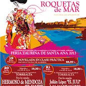 Cartel Feria Roquetas de Mar. Een project van Traditionele illustratie van José Ignacio Veiga Izquierdo - 16.12.2021