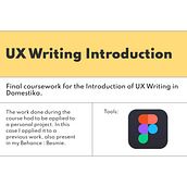 Mi Proyecto del curso: Introducción al UX Writing. Un projet de UX / UI, Design de l'information, Cop, writing , et Conception d'applications de Giovanni Turco - 16.12.2021