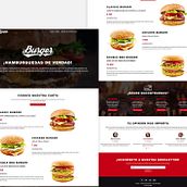 Página Web Estática: Hamburgueria. Een project van Webdesign y  Webdevelopment van Álvaro Muñoz Gabaldón - 13.12.2021