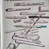 Meu projeto do curso: A arte de desenhar: transforme seus rabiscos em arte. Traditional illustration, Pencil Drawing, Drawing, and Sketchbook project by Daniel Rubin - 12.16.2021