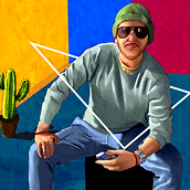 My project in Pictorial Portraits Using Digital Techniques course. Digital Illustration, Portrait Drawing, and Digital Painting project by Hugo del Toro - 12.14.2021