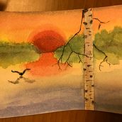Il mio progetto del corso: Paesaggi ad acquerello ricchi di atmosfera. Fine Arts, Painting, and Watercolor Painting project by Vittorio - 12.17.2021