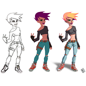 Alguns trabalhos anteriores ao curso. Traditional illustration, Character Design, Painting, Drawing, Digital Illustration, Portfolio Development, and Concept Art project by Rafael Duarte - 12.17.2021