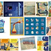 Work that looks nice, but is not concept-driven. Un progetto di Design e Illustrazione tradizionale di marc_cardwell - 17.12.2021