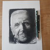 Portrait Drawing. Un proyecto de Diseño de Irma Hulscher - 17.12.2021