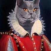 Mascotas Reales. Un proyecto de Ilustración tradicional y Pintura al óleo de Nayara Artero - 17.12.2021