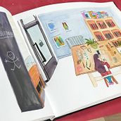 Mon projet du cours : Carnet de croquis pour explorer votre style de dessin. Traditional illustration, Sketching, Creativit, Drawing, Watercolor Painting, Sketchbook, and Gouache Painting project by Estelle N. - 12.17.2021