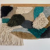 Mi Proyecto del curso: Introducción al latch hooking y locker hooking. Decoration, Fiber Arts, and Textile Design project by Andrea Di Baja - 09.19.2020