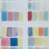 Mi Proyecto del curso: Creación de paletas de color con acuarela. Traditional illustration, Fine Arts, Painting, Watercolor Painting, and Color Theor project by Esteban de Jesus AnastacioOrtiz - 12.18.2021