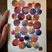 First Attempts at watercolor. . Projekt z dziedziny Malowanie akwarelą użytkownika Dayna W. - 18.12.2021