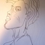 My project in Portrait Sketchbooking: Explore the Human Face course. Sketching, Drawing, Portrait Drawing, Artistic Drawing, and Sketchbook project by Luis Eduardo Torres Camacho - 12.18.2021