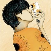 My project in Illustrated Portraits with Procreate course Ein Projekt aus dem Bereich Traditionelle Illustration, Vektorillustration, Digitale Illustration und Porträtzeichnung von Vanessa Santiago - 19.12.2021
