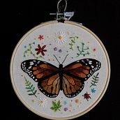 Mi Proyecto del curso: Técnicas de bordado realista. Traditional illustration, Embroider, and Textile Design project by eider.elizegi - 12.20.2021