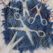 Mi Proyecto del curso: Técnicas básicas de bordado: puntadas, composiciones y gamas cromáticas. Accessor, Design, Costume Design, Embroider, Color Theor, and Textile Design project by eider.elizegi - 12.20.2021